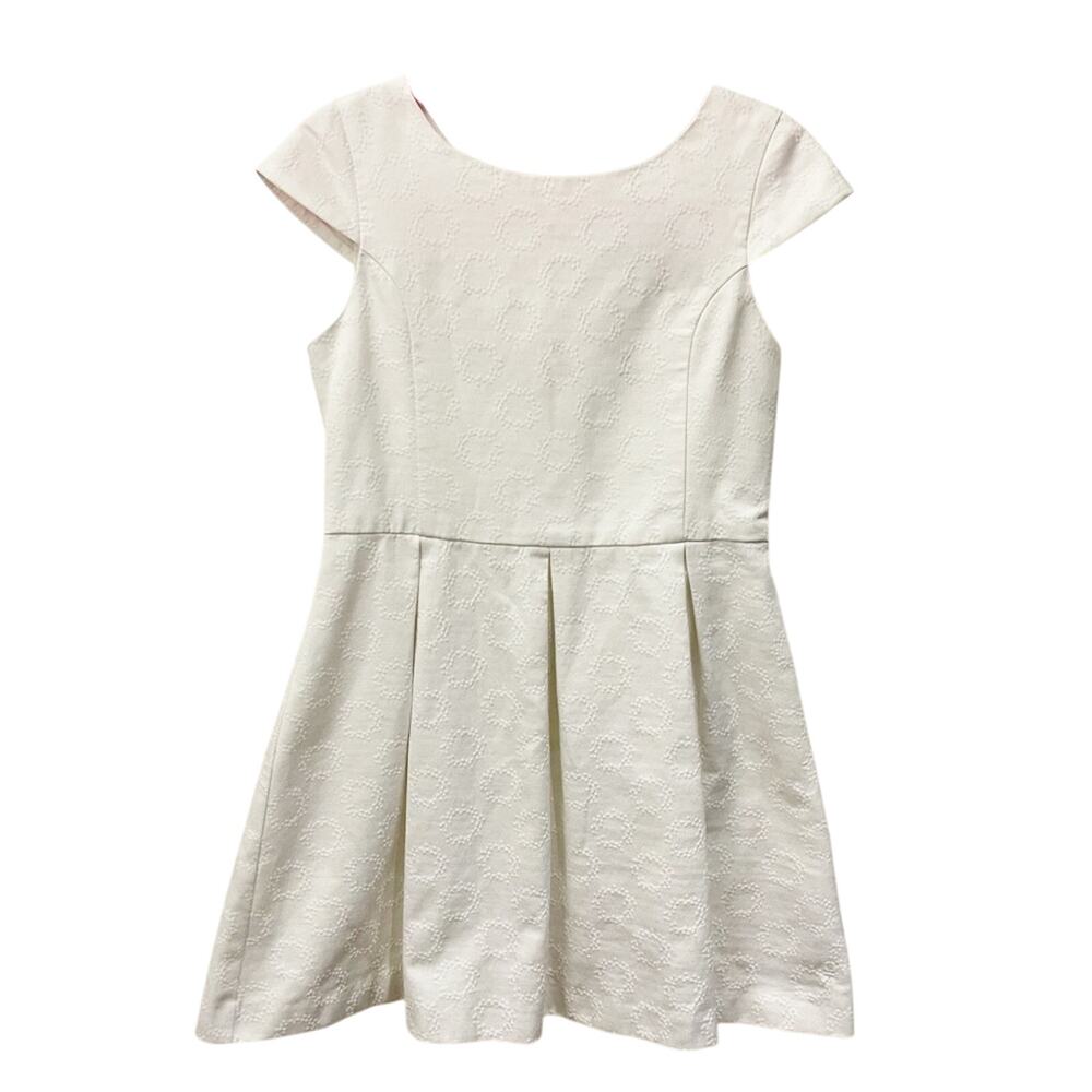 Okaidi Girls White Skater Dress Size 8